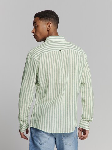 No Excess Regular fit Overhemd in Groen