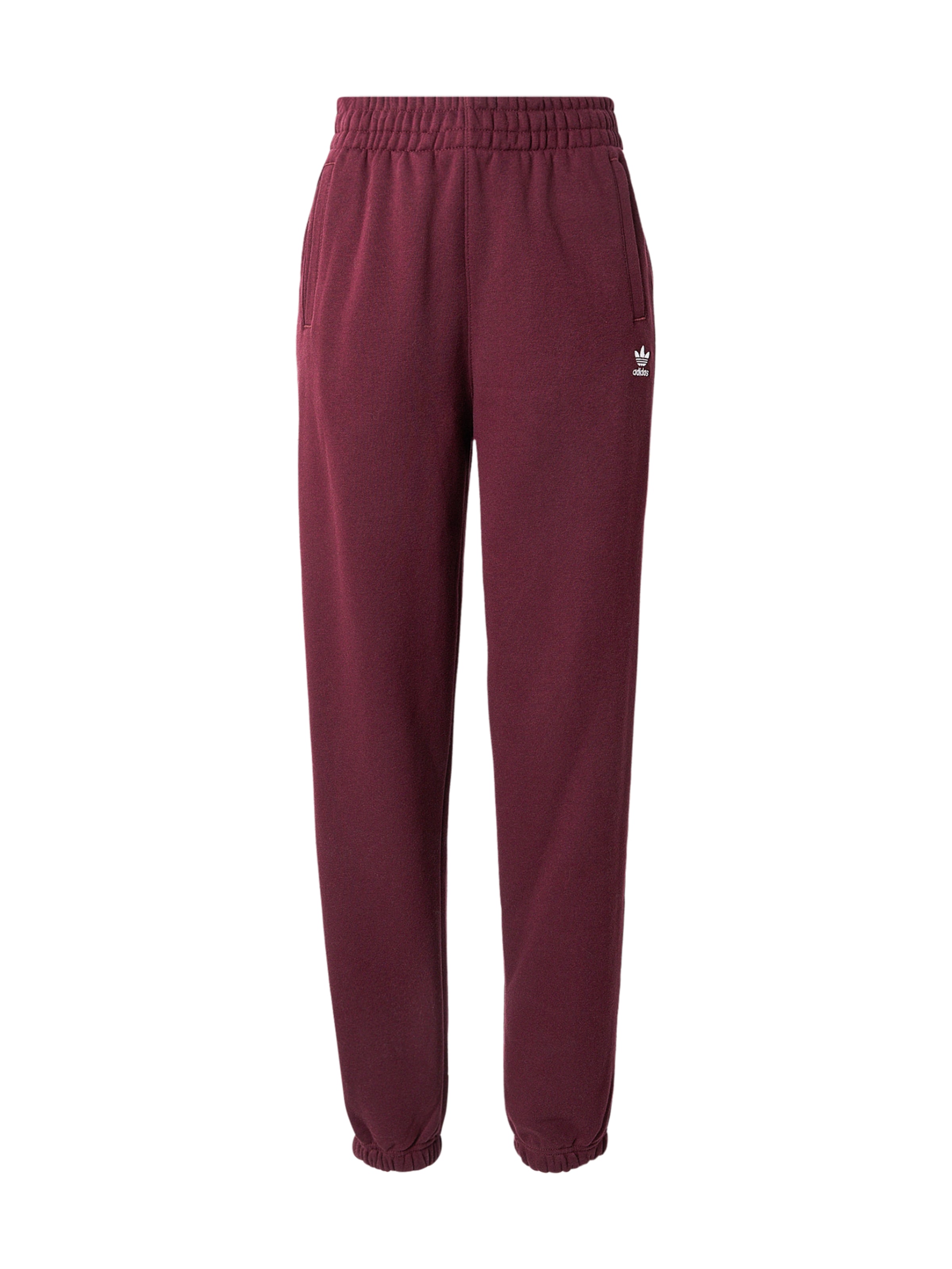 Pantalon 'Essentials' ADIDAS ORIGINALS en rouge : devant