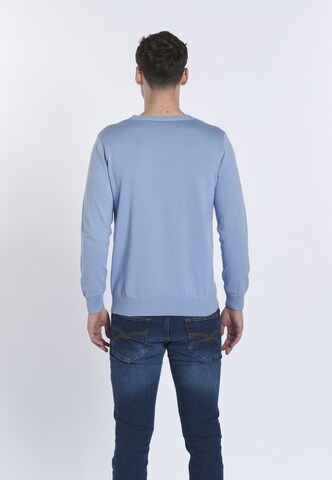 Pullover ' NARCISO ' di DENIM CULTURE in blu