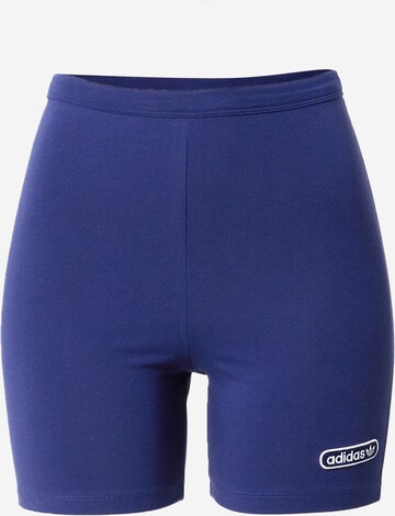 ADIDAS ORIGINALS Skinny Shorts 'Short' in Blau: predná strana