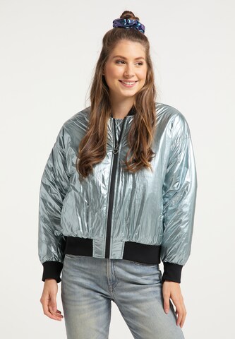 MYMO Between-season jacket in Silver: front