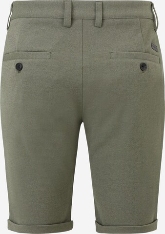 Lindbergh Regular Pleat-Front Pants in Green