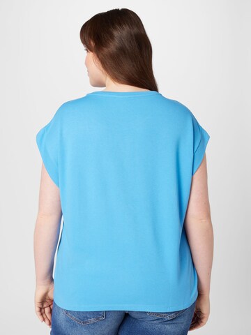 Vero Moda Curve T-Shirt 'Everly' in Blau
