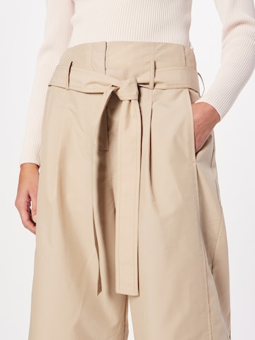 3.1 Phillip Lim Wide leg Bandplooibroek in Groen