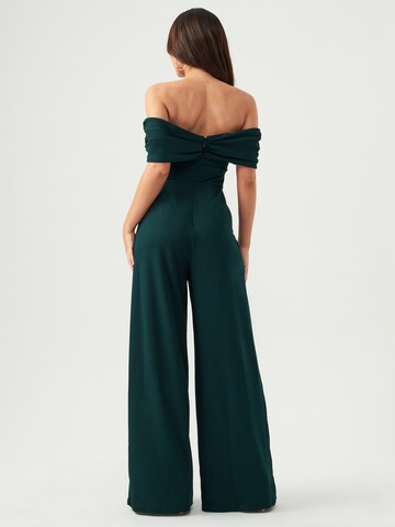 BWLDR Jumpsuit 'Amalie' i grøn: tilbage