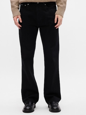 Calvin Klein Jeans Bootcut Jeans 'CLASSIC' in Schwarz: Vorderseite