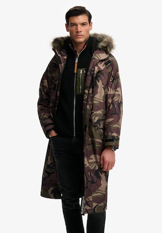 Manteau fonctionnel 'Everest' Superdry & Co en vert