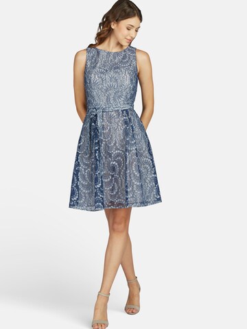 Robe de cocktail KLEO en bleu