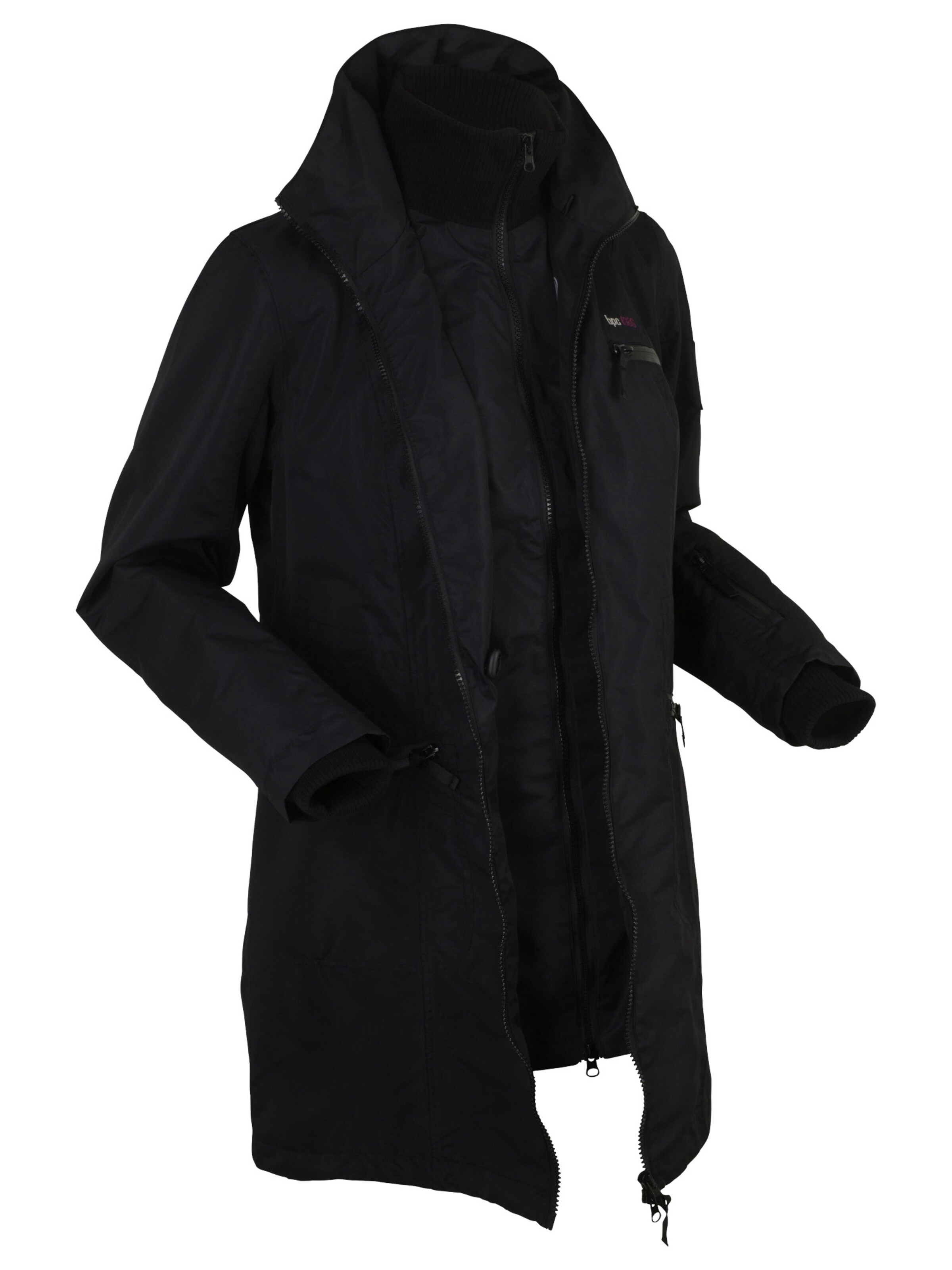 Parka mi-saison bonprix en noir