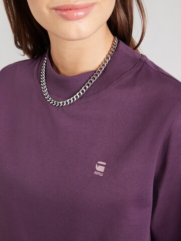G-STAR T-Shirt in Lila