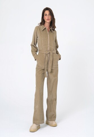 FRESHLIONS Jumpsuit 'Gabriela' in Braun: Vorderseite