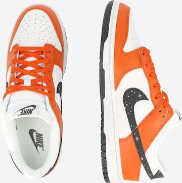 Baskets basses 'DUNK LOW' Nike Sportswear en orange