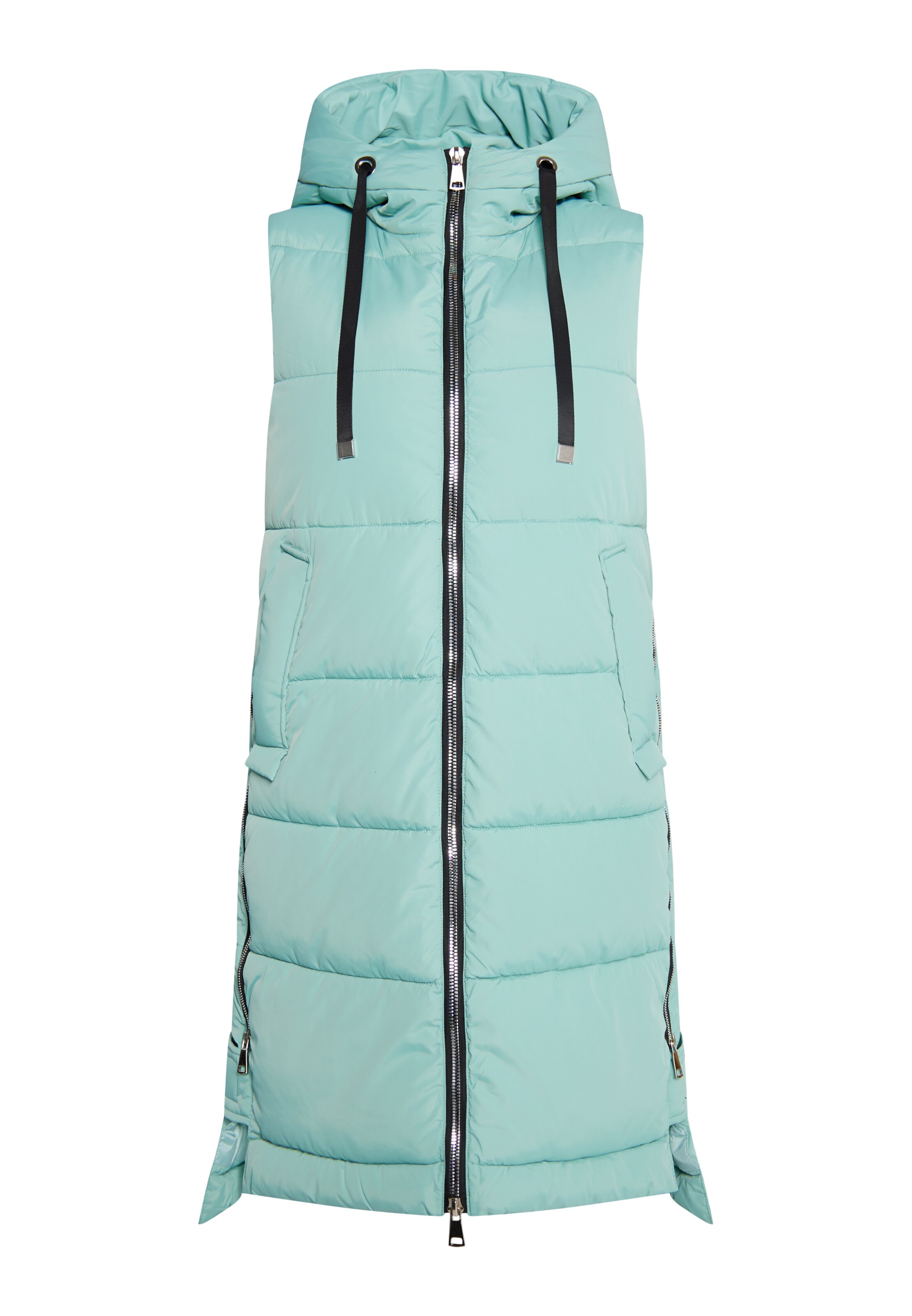 Vestă MYMO pe verde mentă, Vizualizare produs