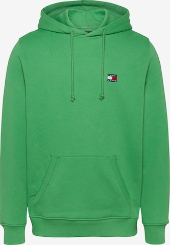 Tommy Jeans Sweatshirt in Green: front