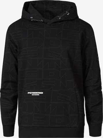 Petrol Industries Sweatshirt 'Hope' in Zwart: voorkant
