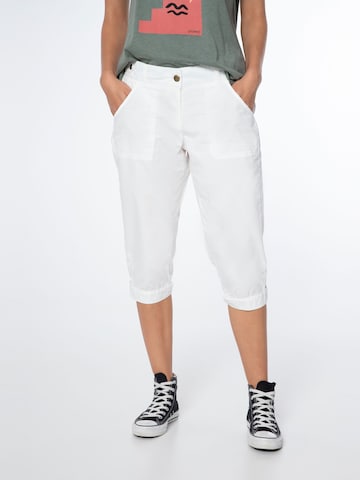 PROTEST Regular Broek 'SOUPIE' in Wit