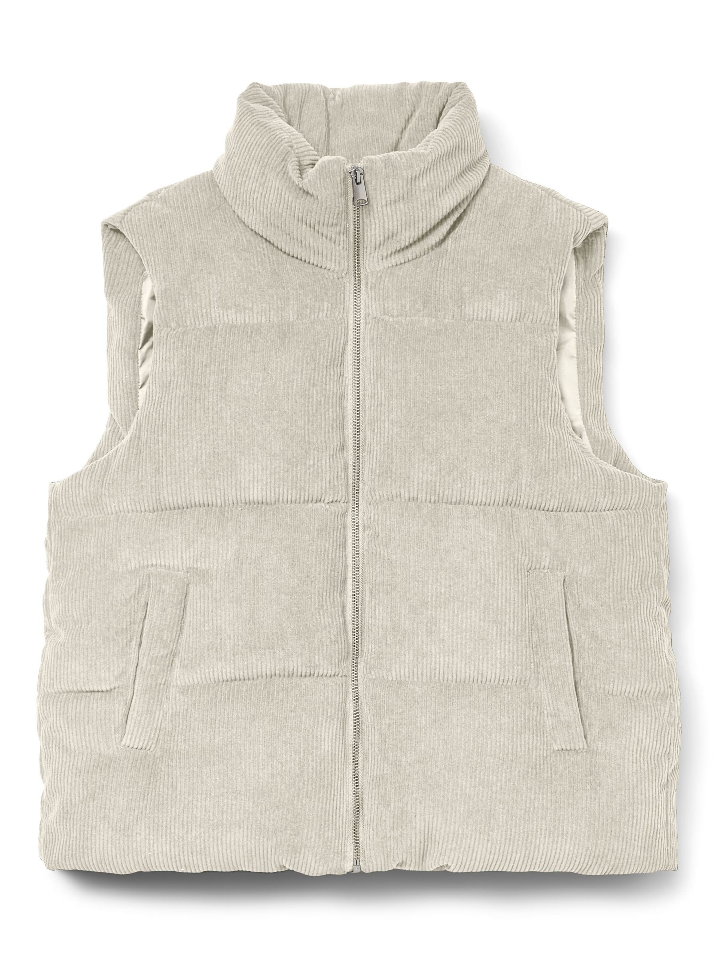 VERO MODA Weste in Beige: Vorderseite