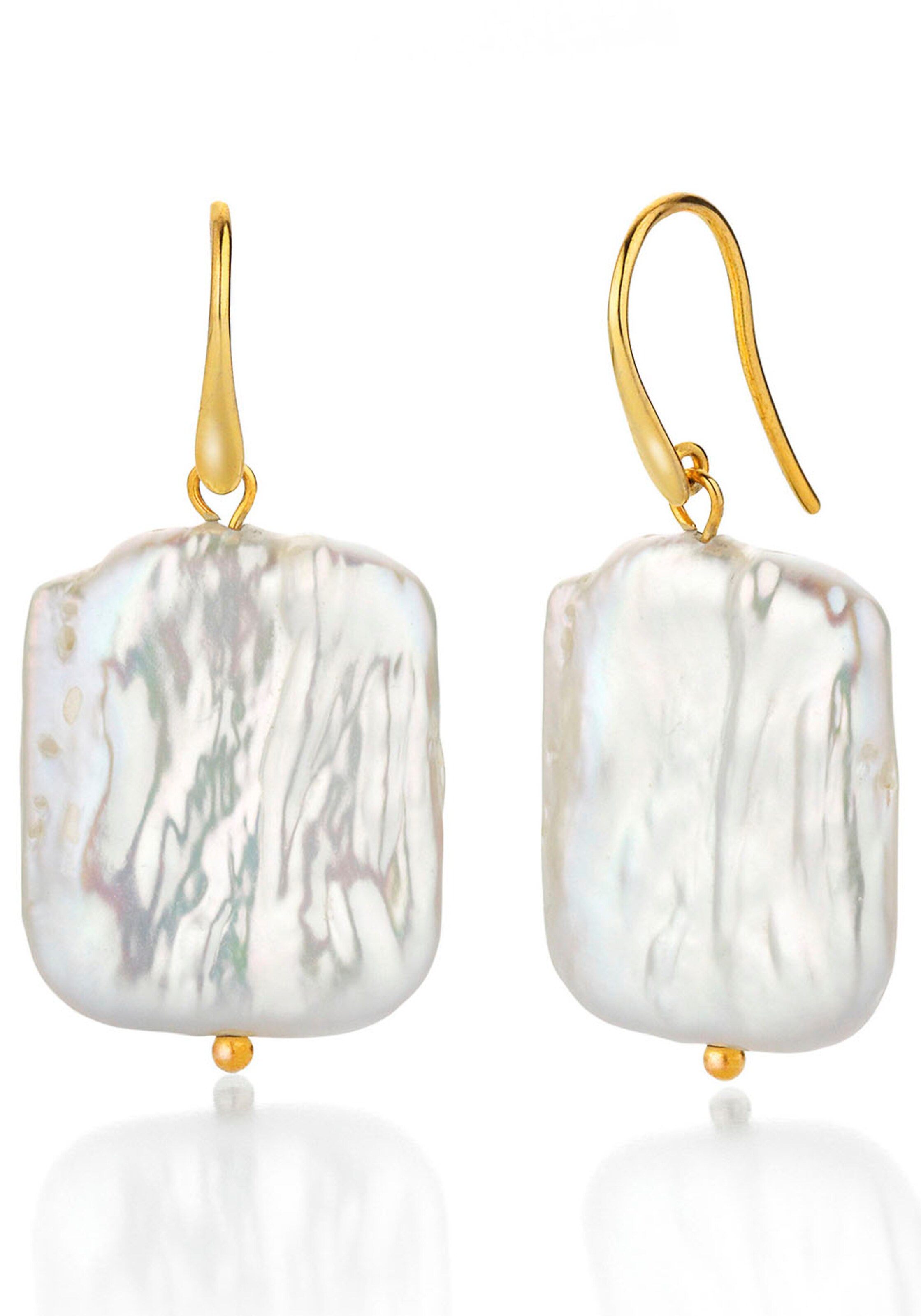 FIRETTI Earrings in Gold / Pearl white, Item view