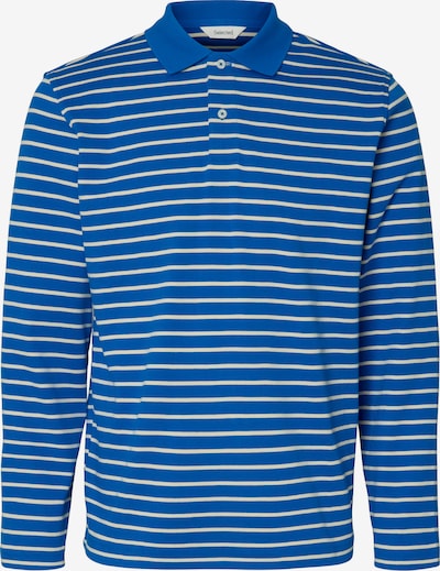 Marškinėliai 'SLHDEAN' iš SELECTED, spalva – mėlyna / balta, Prekių apžvalga