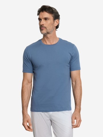 T-Shirt ' Living Shirts ' Hanro en bleu : devant