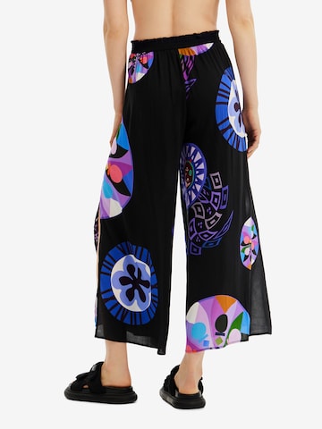 Wide Leg Pantalon Desigual en noir