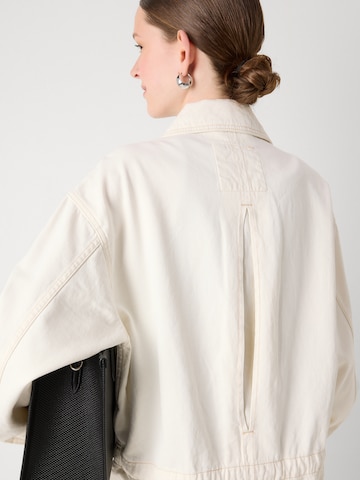 BOSS Orange Between-season jacket in Beige