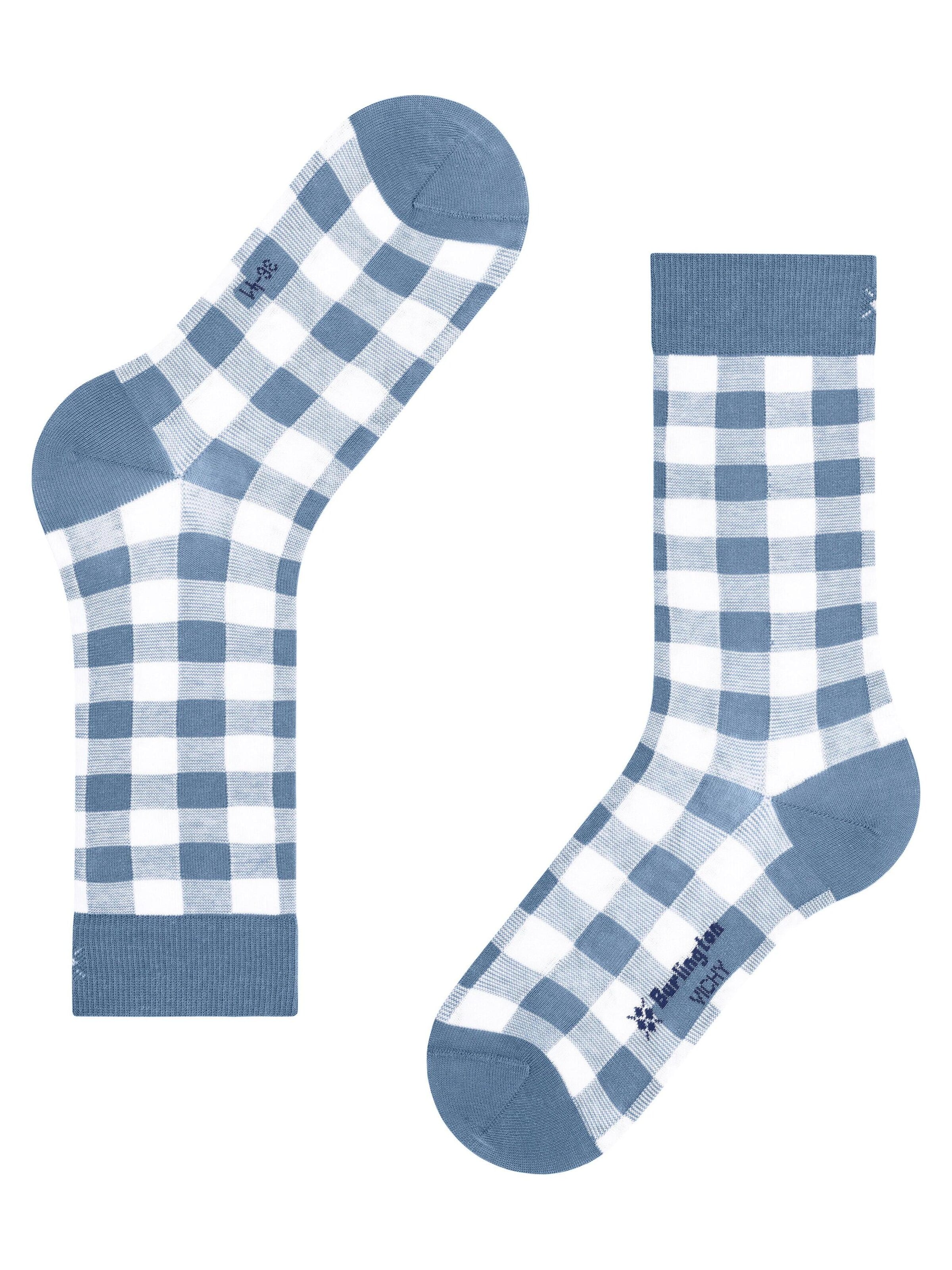 BURLINGTON Socken 'Vichy'‌‌‌‌‌‌‌ in Blau