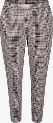 Zizzi - Tapered Pantalón 'MADDISON' en beige: frente