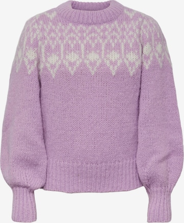 Pull-over 'Nyla' Pieces Kids en violet : devant