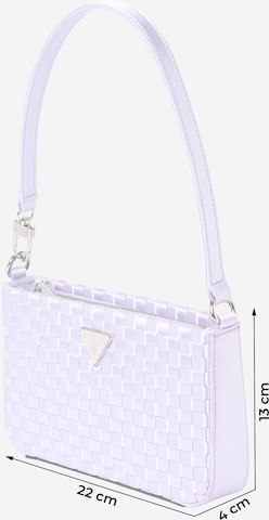 GUESS Shoulder Bag 'TWILLER' in Purple