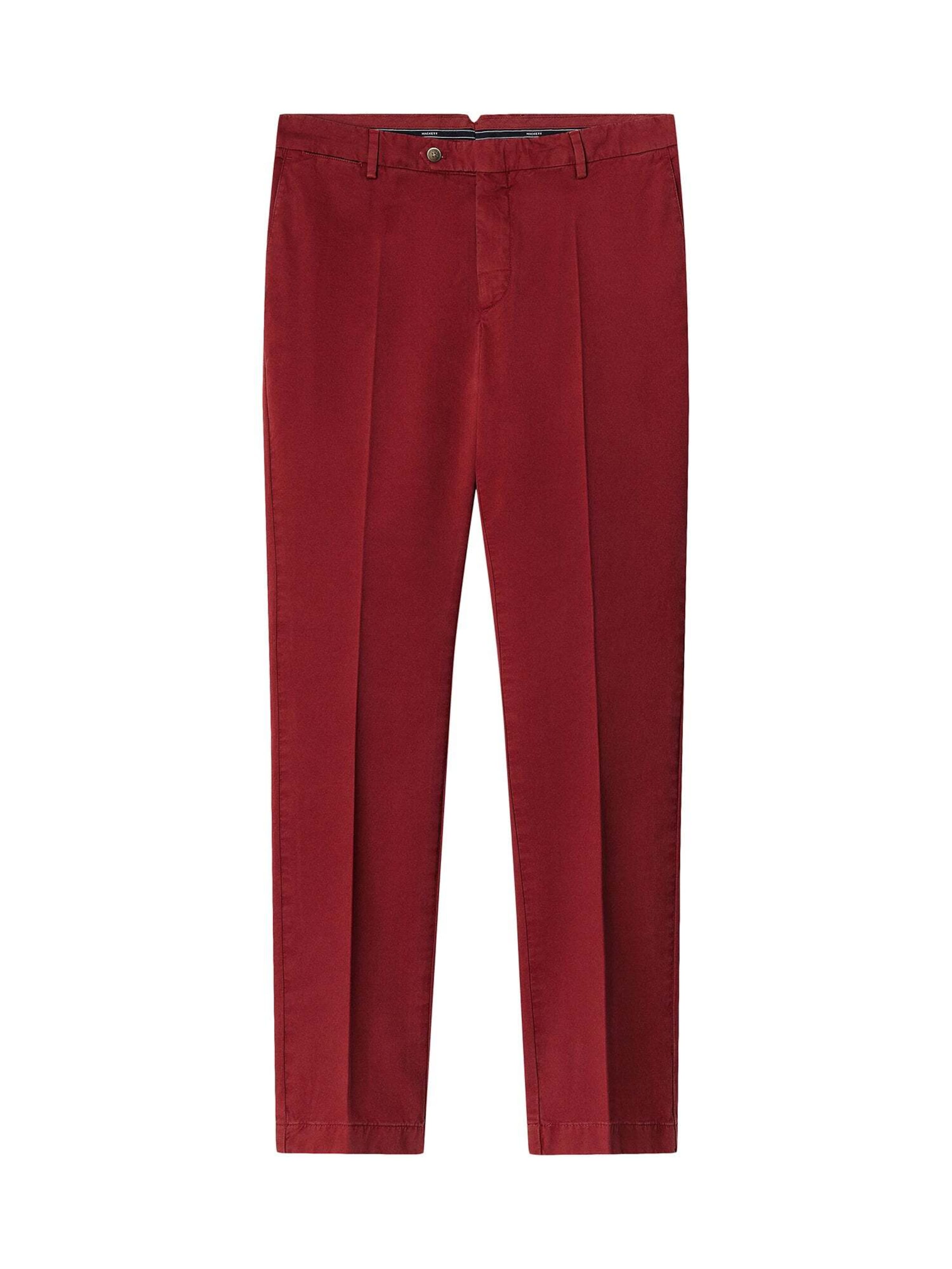 Hackett London Chino 'Kensington' in Rood: voorkant
