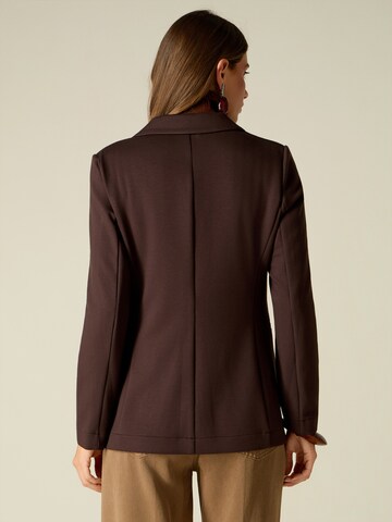 Blazer oltre en marron