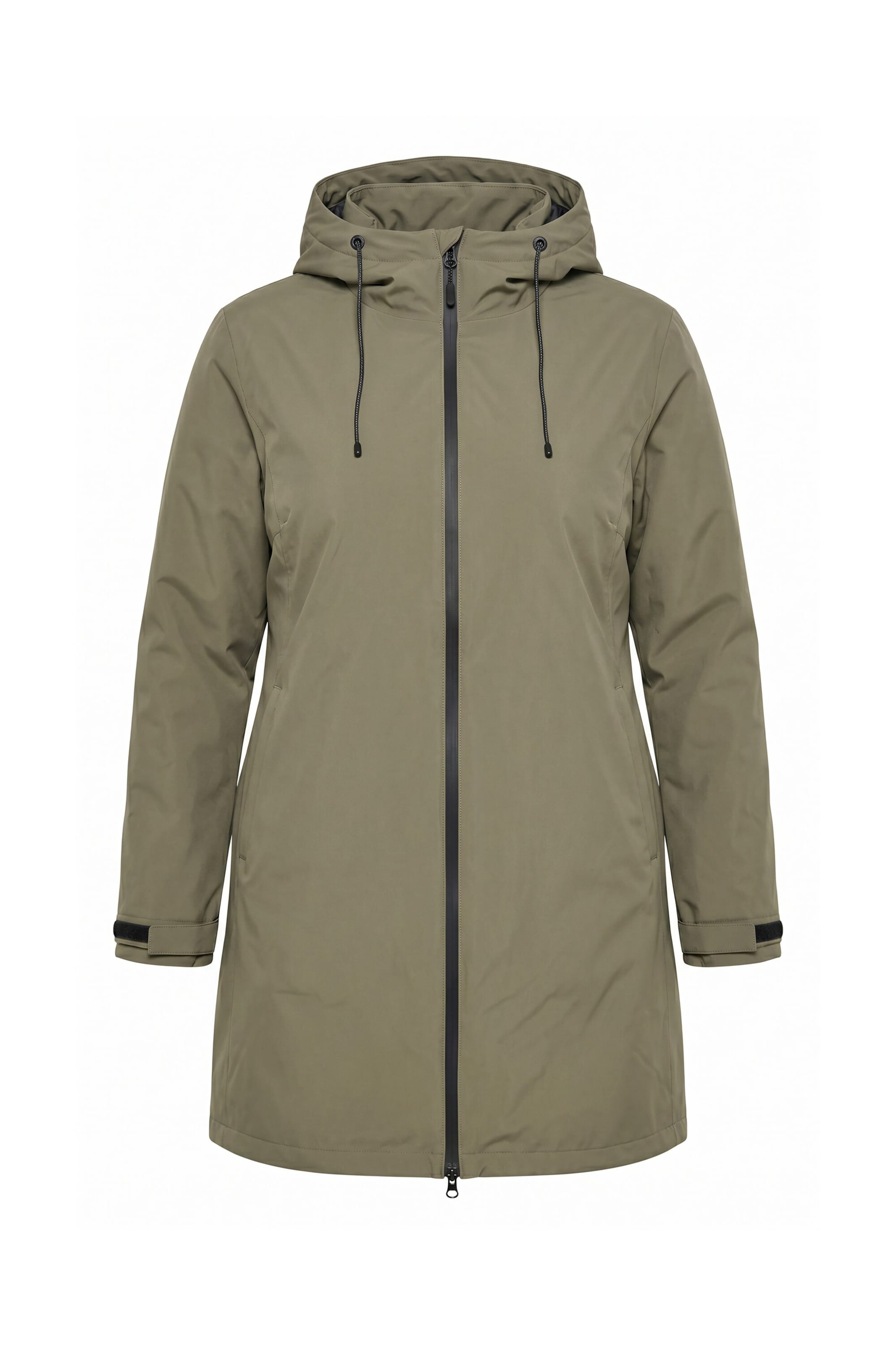 Ulla Popken Weatherproof jacket in M-L in Green, Item view
