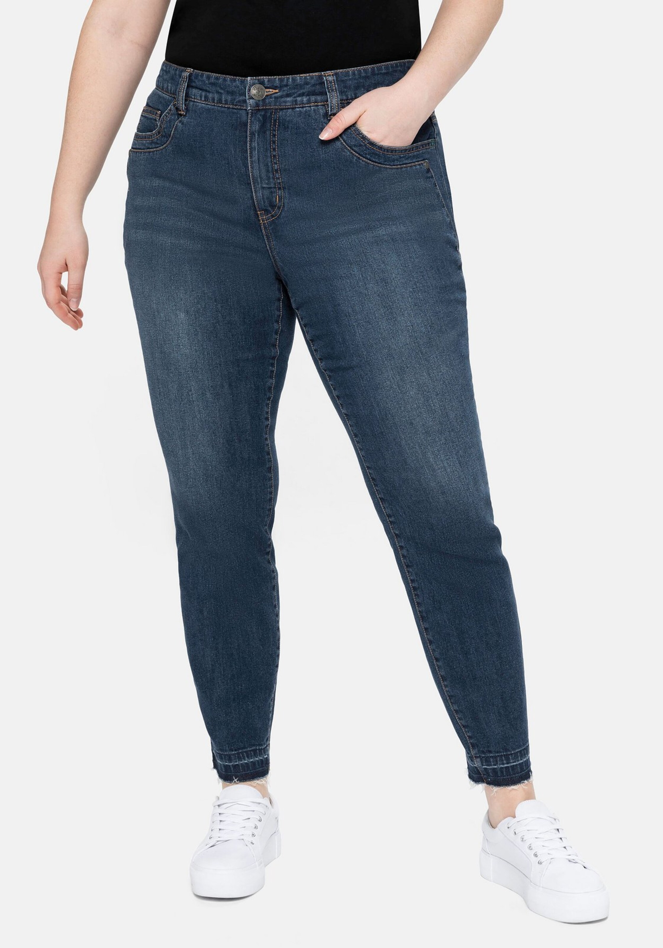 Frauen Jeans SHEEGO Jeans in Dunkelblau - LC22690 Frauen Jeans SHEEGO Jeans in Dunkelblau - LC22690