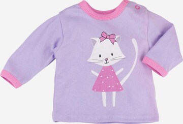 T-Shirt 'Sweet Kitty' Baby Sweets en violet : devant