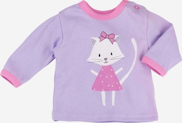 Baby Sweets Shirt 'Sweet Kitty' in Lila: predná strana