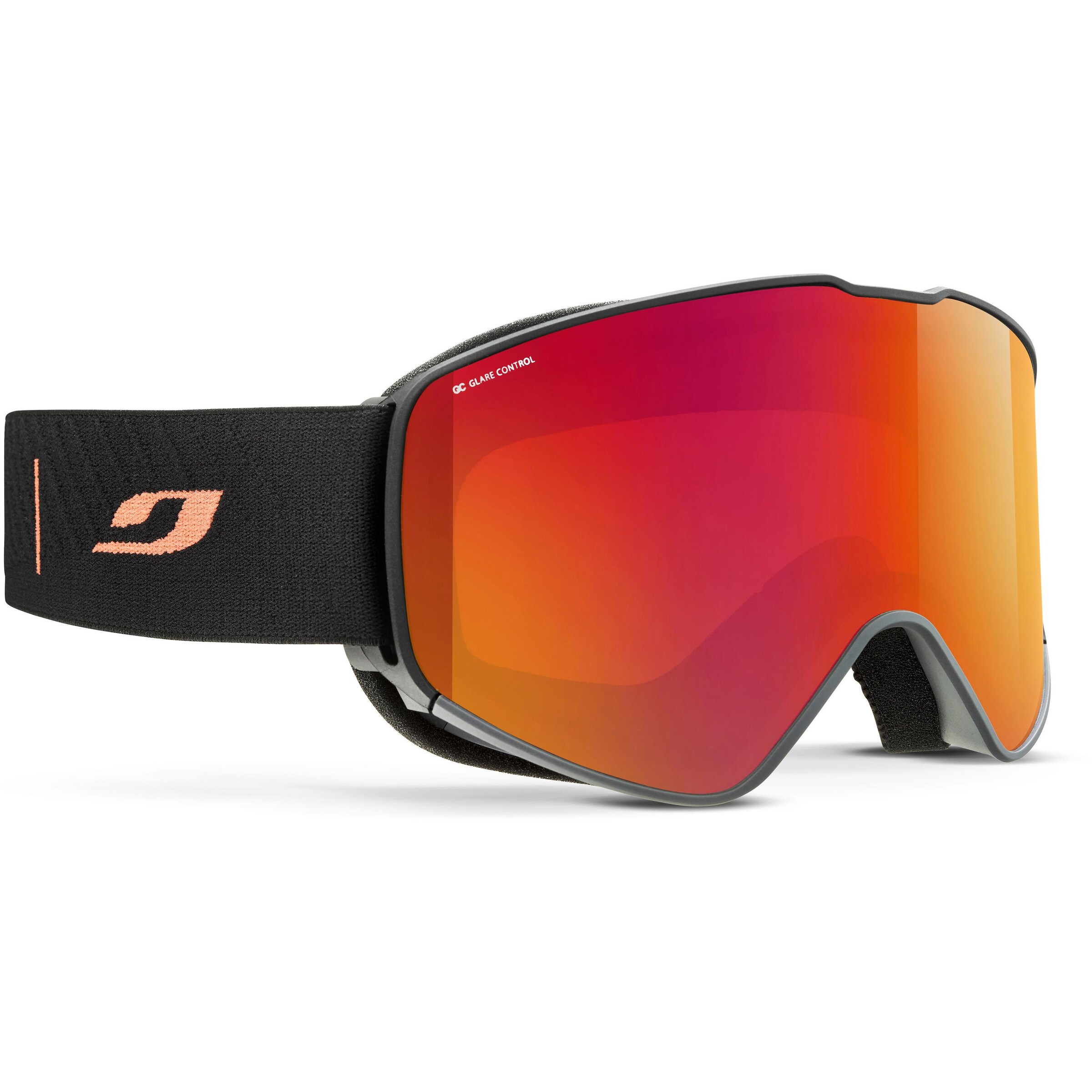 Männer Sport-Accessoires Julbo Skibrille 'Alpha' in Rot, Schwarz - KR88019 Männer Sport-Accessoires Julbo Skibrille 'Alpha' in Rot, Schwarz - KR88019