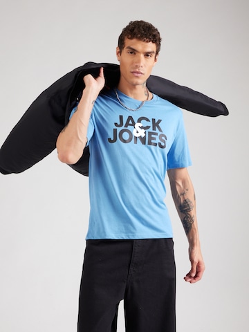 JACK & JONES Shirt 'JWHJACULA' in Blue: front