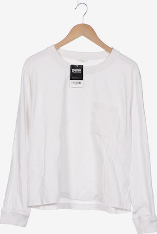 COS Sweatshirt & Zip-Up Hoodie in L in White: front