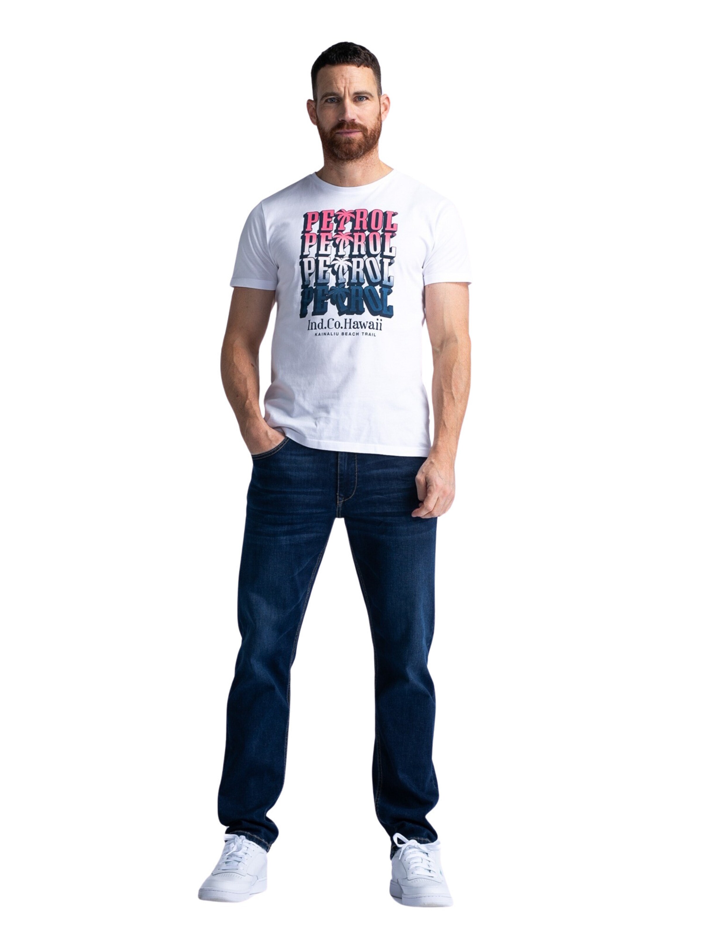 Maglietta 'Radiance' di Petrol Industries in bianco