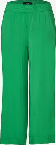 Pantalon 'Neele' CECIL en vert : devant