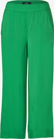 Pantaloni 'Neele' di CECIL in verde: frontale