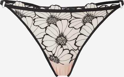 Chantelle Tanga gaćice 'LUSH' u pastelno roza / crna, Pregled proizvoda