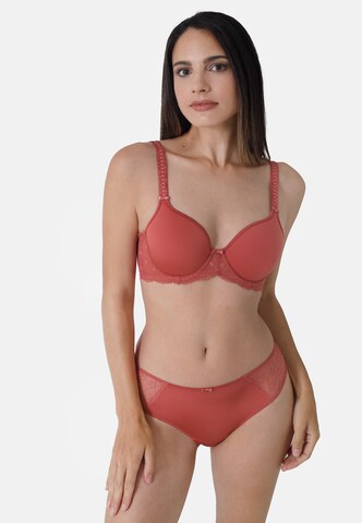 Soutien-gorge sassa en rouge : devant