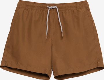 s.Oliver Badeshorts in Braun: Vorderseite