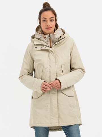 CAMEL ACTIVE Wintermantel in Beige: voorkant