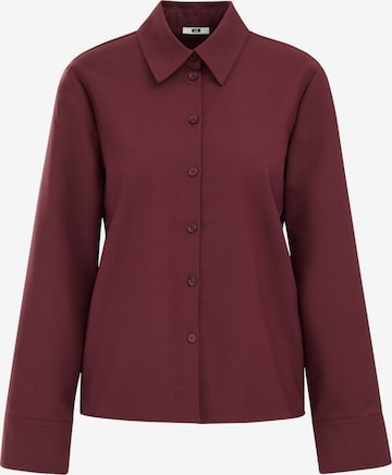 WE Fashion Pusero värissä punainen: etupuoli