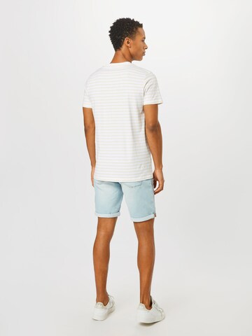 T-Shirt TOM TAILOR DENIM en blanc