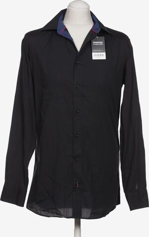 Walbusch Button Up Shirt in M in Black: front