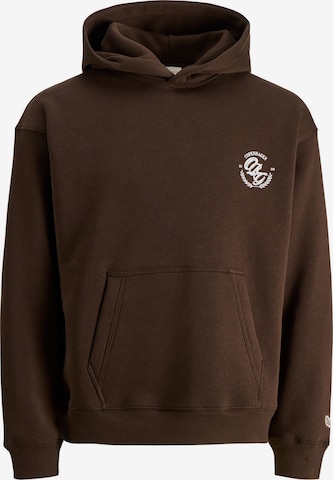 JACK & JONES Sweatshirt 'JORFrederiksberg' in Bruin: voorkant